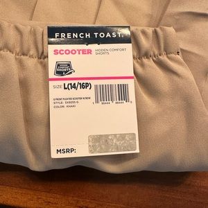 Girls school uniform skits with shorts in. $10 each. All have tags never worn